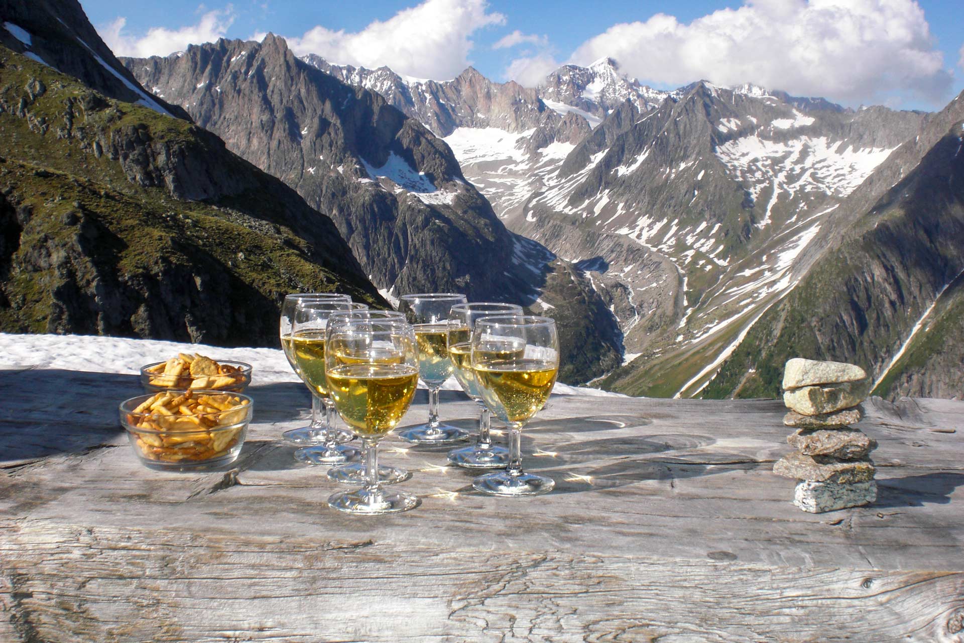 Apéritif à la cabane Wiwanni