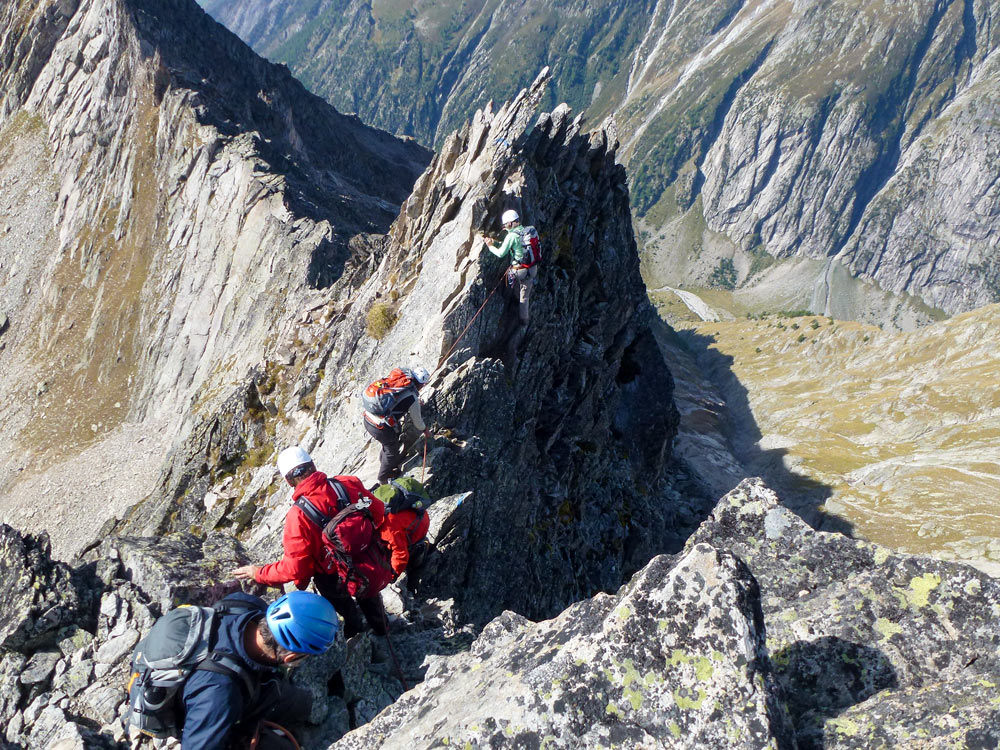 Sur la crête ouest de Wiwanni